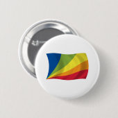 Lingua Franca Nova Flag Button (Voorkant /achterkant)