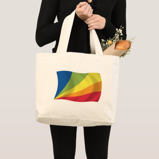 Lingua Franca Nova Flag Canvas tas (Voorkant (product))