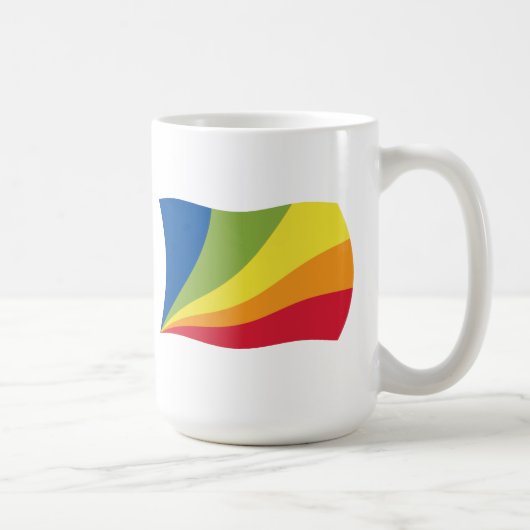 Lingua Franca Nova Mug Drapeau (Droite)