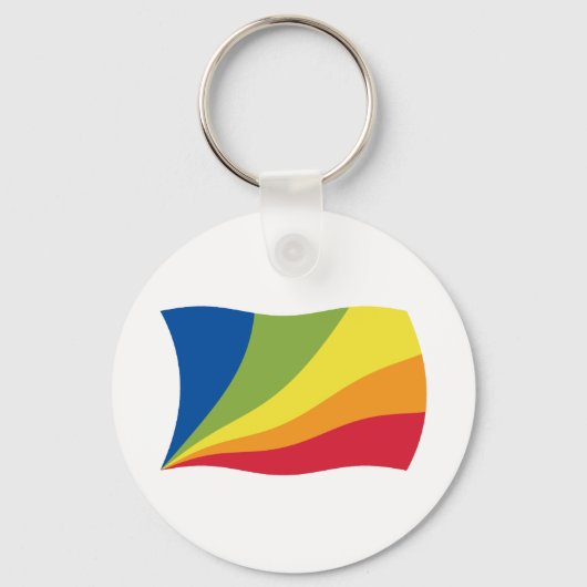 Lingua Franca Nova Porte-clés du drapeau (Recto)