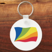 Lingua Franca Nova Porte-clés du drapeau (Recto)