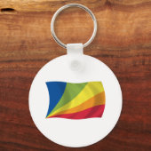 Lingua Franca Nova Porte-clés du drapeau (Recto)