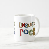 Linguistics Rocks Koffiemok (Voorkant rechts)