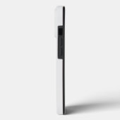 Linienmuster schwarz weiß grau iPhone Hülle Case-Mate iPhone Case (Achterkant / Links)