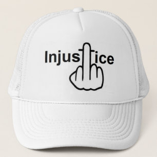 L'Injustice casquette Est Mauvaise