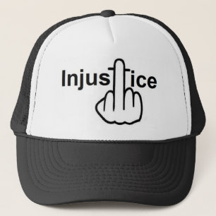 L'Injustice casquette Est Mauvaise