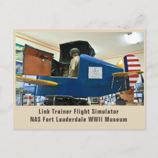 Link Trainer Briefkaart