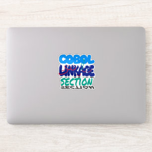 Linkage Section in Cobol Programmeren Sticker