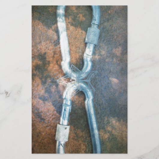 Linked Carabiners Art Print Briefpapier (Voorkant)