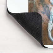 Linked Carabiners Art Print Muismat (Hoek)