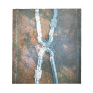 Linked Carabiners Art Print Notitieblok