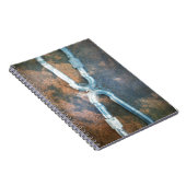 Linked Carabiners Art Print Notitieboek (Rechterzijde)