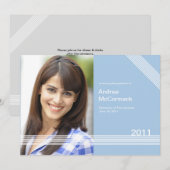 Linked Up 1 Faire-part de diplôme photo (Devant / Derrière)