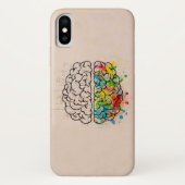 Linker- en rechterhersenhelft Case-Mate iPhone case (Achterkant)
