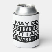 Linker Hander's Blikjeskoeler (Blikje Voorkant)