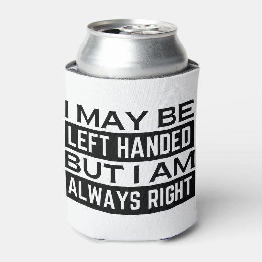 Linker Hander's Blikjeskoeler (Blikje Voorkant)