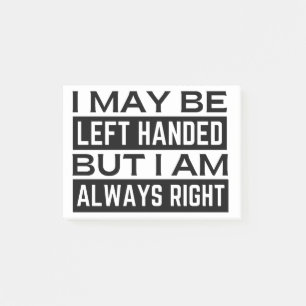 Linker Hander's Post-it® Notes