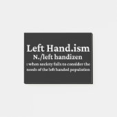 Linker Hander's Post-it® Notes (Voorkant)