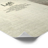 Linker/rechter brein poster (Hoek)