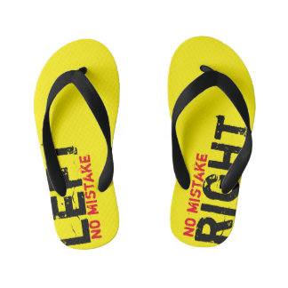 linker rechter sandaal kinder teenslippers