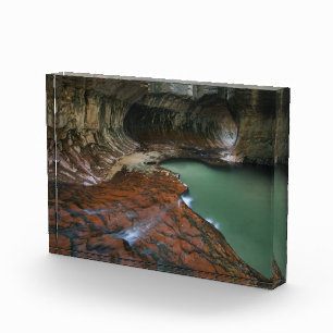 Linker Vork Zion National Park, Utah Fotoblokken