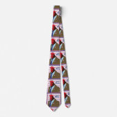 Linker Wing Rooster Stropdas (Voorkant)