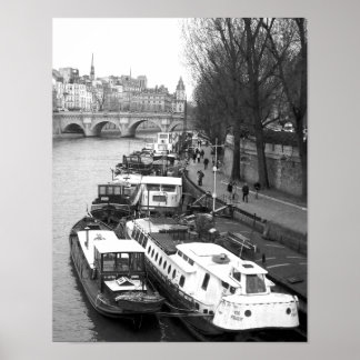 Linkerbank, Parijs Poster