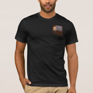 Linkerborst logo T-shirt met tekst op de rug.