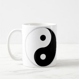 Linkergrijs Yin & Yang Koffiemok