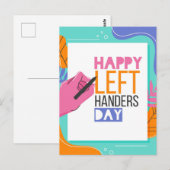 Linkerhand dag briefkaart (Voorkant / Achterkant)