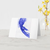 Linkerhand van Uitdrukking Kaart (Gele Bloem)