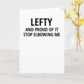 Linkerhandgeschenken | Linkerlinkse lafheid links Kaart (Gele Bloem)