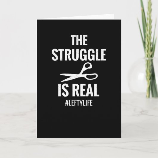 Linkerhandgeschenken | Linkerlinkse lafheid links Kaart (Voorkant)