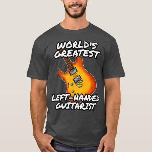 Linkerhandlanger gitarist Lefty Guitar Musician Pr T-shirt