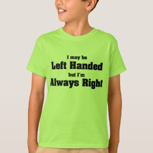 Linkerhandleiding T-shirt