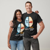 Linkerhersenhelft rechterhersenhelft t-shirt (Unisex)