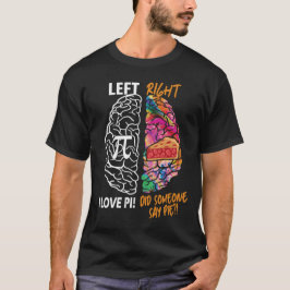 Linkerhersenhelft rechterhersenhelft t-shirt