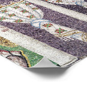 Linkervleugel van de Palazzo di Teodorico, 527-99 Poster (Hoek)