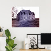 Links achter poster (Thuiskantoor)