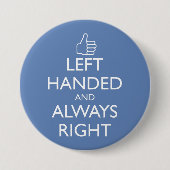 LINKS BEHANDELD EN ALTIJD JUISTE PINBACK BUTTON (Voorkant)