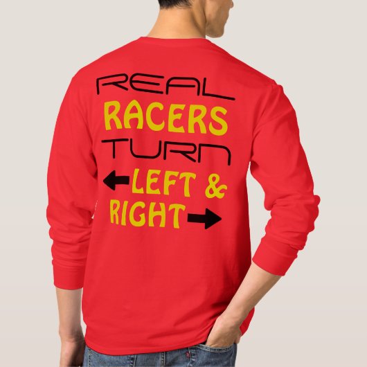 Links en rechts t-shirt (Achterkant)