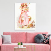 Links in Charge, 1920 Canvas Afdruk (Insitu (Woonkamer))