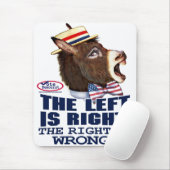 Links is de rechter Donkey Head Mousepad  Muismat (Met muis)