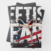 Links tranen Liberaal Democraten Kamal Harris Inpakpapier Vel (In situ)