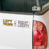 LINKS VS RIGHT S BUMPERSTICKER (Op Truck)