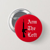 Linksarm Ronde Button 5,7 Cm (Voorkant /achterkant)