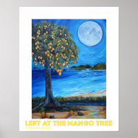 Linksbij het Poster van de Mango-boom