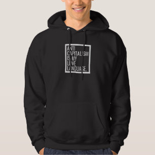 Linkse antikapitalistische radicale DSA democratis Hoodie