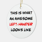 linkse, geweldige keramisch ornament (Links)