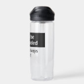 linkse mensen CamelBak Waterfles (Achterkant)